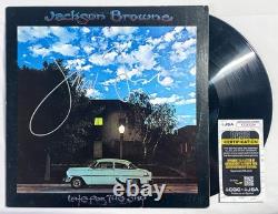 Jackson Browne Signed Autographed Running on Empty Vinyl Album LP JSA COA