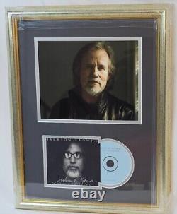 Jackson Browne Signed CD Time the Conqueror Autographed JSA certified Framed