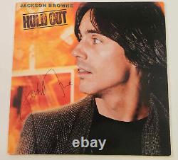 Jackson Browne Signed Record Album Hold Out Beckett Bas Ad10057