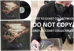 Jackson Browne Signed Running on Empty Album COA Proof Autographed Vinyl Record