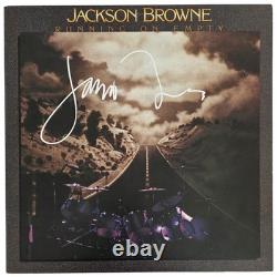 Jackson Browne Signed Running on Empty Album COA Proof Autographed Vinyl Record