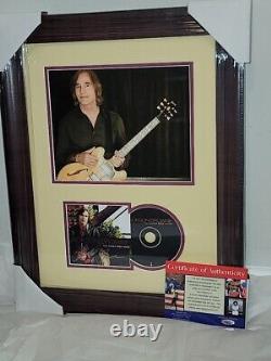 Jackson Browne Signed autographed The Naked Ride Home CD Framed