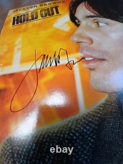 Jackson Browne autographed Hold Out Album