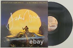 Jackson Browne signed autographed Lawyers in Love album, vinyl COA exact proof