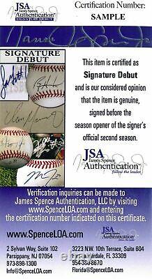 Jackson Chourio Brewers Signed Autographed Blonde Rawlings Bat USA SM JSA