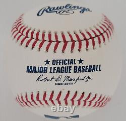 Jackson Chourio Milwaukee Brewers signed baseball COA exact proof autographed