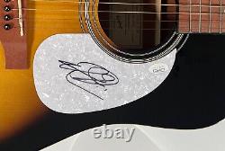 Jackson Dean JSA Autograph Signed Guitar Epiphone Acoustic