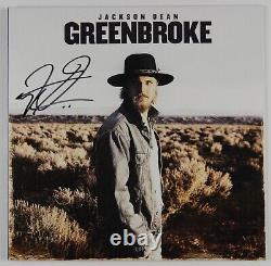 Jackson Dean JSA Signed Autograph Album Record Vinyl Greenbroke