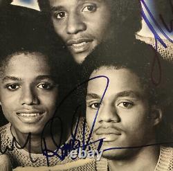 Jackson Five Signed Album By All 5. PSA Certified Michael Jackson Autographed