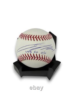 Jackson Holiday Signed Autographed Inscribed Rawlings Baseball MLB/ Fanatics