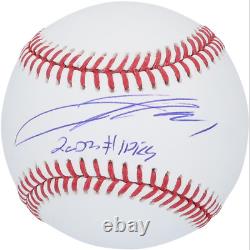 Jackson Holliday Autographed Baseball with 2022 #1 Pick Inscription Fanatics COA