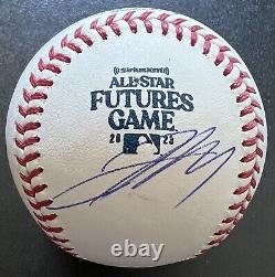 Jackson Holliday Autographed Signed ORIOLES 2023 Futures Baseball Beckett BAS