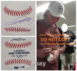 Jackson Holliday Baltimore Orioles signed MLB baseball COA proof autographed