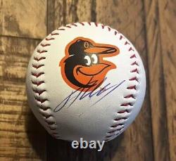 Jackson Holliday Signed Autographed Baltimore Orioles Baseball WithCOA