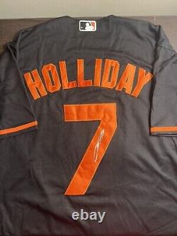 Jackson Holliday Signed Autographed Baltimore Orioles Jersey