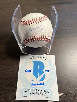 Jackson Holliday Signed Autographed Baseball Orioles ROMLB BECKETT COA BJ082966