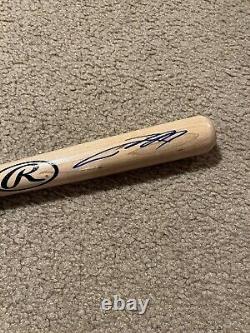 Jackson Holliday Signed Autographed Mini Baseball Bat Orioles