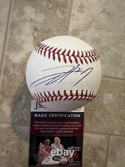 Jackson Holliday Signed Autographed Official MLB Baseball JSA COA Orioles