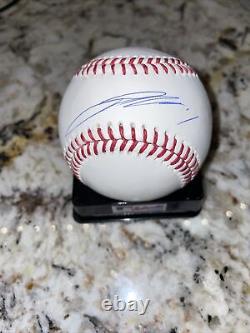 Jackson Holliday Signed Baseball Baltimore Orioles Auto Autograph #1 Pick
