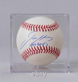 Jackson Holliday Signed Baseball Inscribed Let's Go O's Fanatics Under Wraps COA