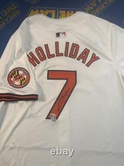 Jackson Holliday Signed Orioles Jersey Fanatics COA Under Wraps Autographed MLB