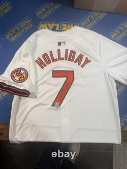 Jackson Holliday Signed Orioles Jersey Fanatics COA Under Wraps Autographed MLB