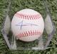 Jackson Merrill Signed Baseball San Diego Padres Autographed Auto Beckett COA