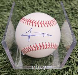 Jackson Merrill Signed Baseball San Diego Padres Autographed Auto Beckett COA