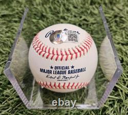 Jackson Merrill Signed Baseball San Diego Padres Autographed Auto Beckett COA