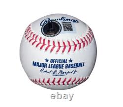 Jackson Merrill Signed Baseball San Diego Padres Autographed Auto Futures COA