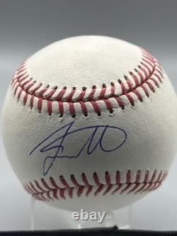 Jackson Merrill Signed Baseball San Diego Padres Autographed Auto Prova COA
