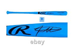 Jackson Merrill Signed Bat San Diego Padres Autographed Auto Beckett COA