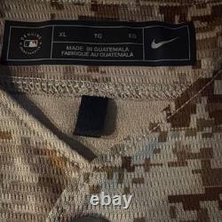 Jackson Merrill Signed Padres Nike Camo Jersey For The Marines Beckett BAS
