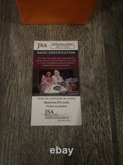 Jackson Powers-johnson Signed Vegas Raiders Touchdown Pylon Jsa Coa Autographed