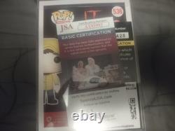 Jackson Robert Scott Signed Autographed Georgie Denbrough IT Funko JSA COA