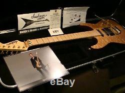 Jackson USA Pc-1 Phil Collen Signed Electric Guitar Def Leppard Satin Au Natural