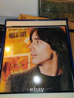 Jackson browne hold out signed autographed lp vinyl