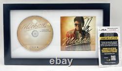 Jafar Jackson Signed CD Booklet Michael Movie Autographed Framed JSA COA