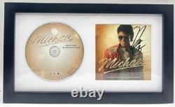 Jafar Jackson Signed CD Booklet Michael Movie Autographed Framed JSA COA