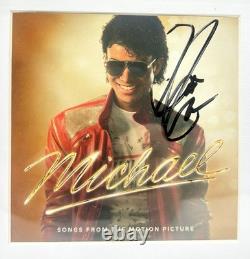 Jafar Jackson Signed CD Booklet Michael Movie Autographed Framed JSA COA