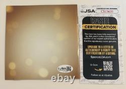 Jafar Jackson Signed CD Booklet Michael Movie Autographed Framed JSA COA