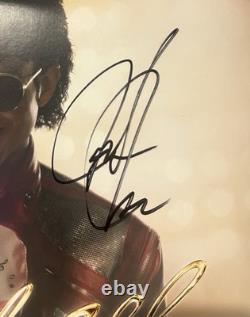 Jafar Jackson Signed Vinyl Michael Movie Autographed JSA COA