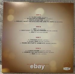 Jafar Jackson Signed Vinyl Michael Movie Autographed JSA COA