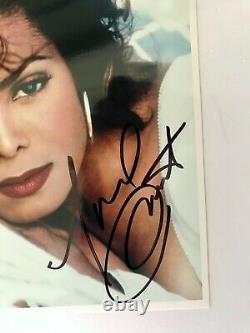 Janet Jackson Hand Signed Autograph 8x10 Photo Authenticated includes COA