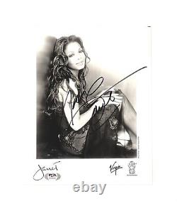 Janet Jackson Hand Signed Autographed Promo Press Photo PSA DNA Certified COA