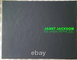 Janet Jackson Metamorphosis signed autographed photo book number 186/200