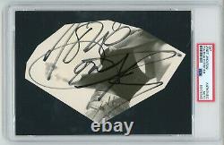 Janet Jackson Signed Autographed Authentic Large Signature PSA DNA Encased