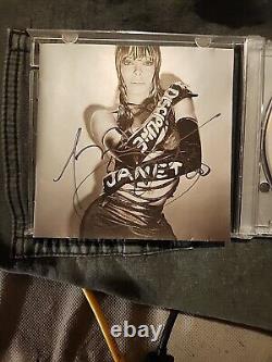 Janet Jackson Signed Autographed Discipline Case Signed CoverAnd CD