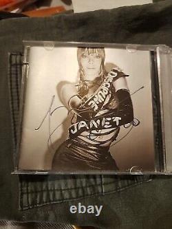 Janet Jackson Signed Autographed Discipline Case Signed CoverAnd CD