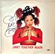 Janet Jackson Signed Autographed Together Again Album Cover Vinyl Rare Psa Coa